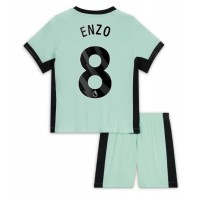 Chelsea Enzo Fernandez #8 Tredje Dräkt Barn 2023-24 Kortärmad (+ Korta byxor)